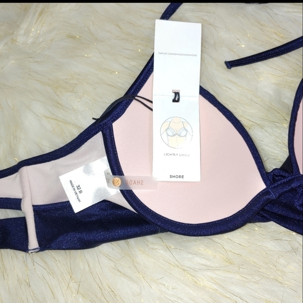 Blue Swim top - Picture 3 of 4